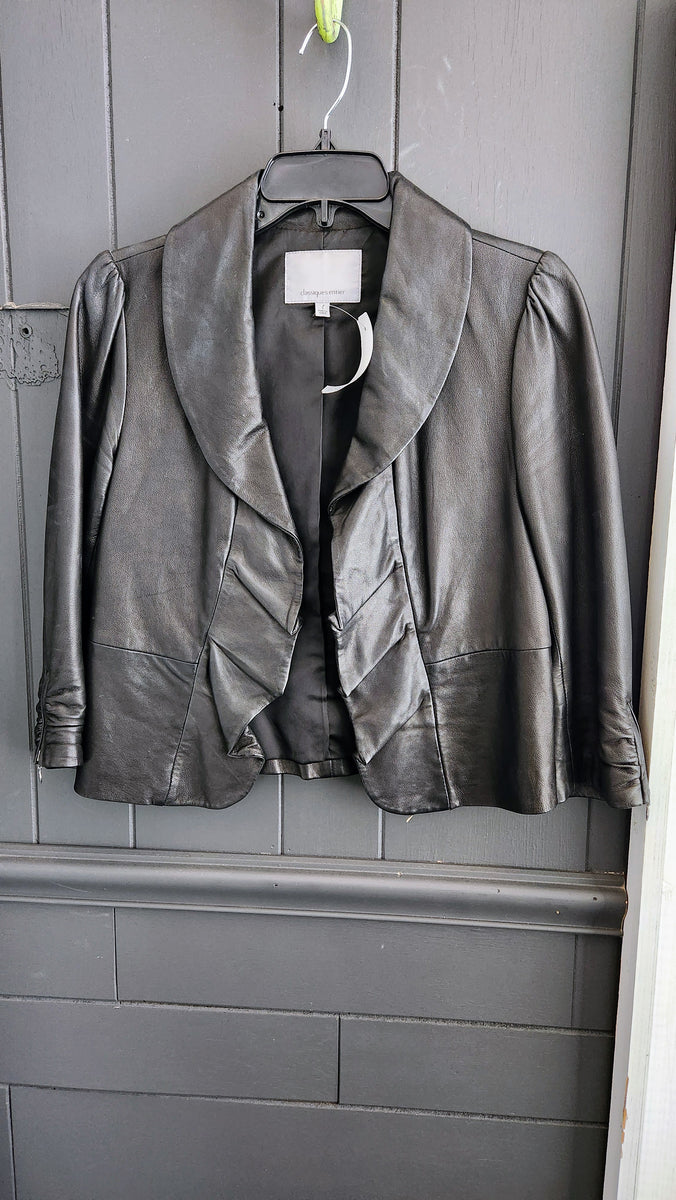 Classiques Entier 100% Leather Jacket sale Sz S