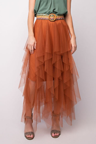 Tulle Tiered Skirt