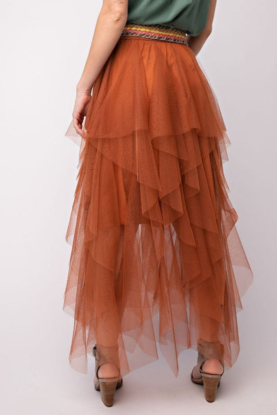 Tulle Tiered Skirt