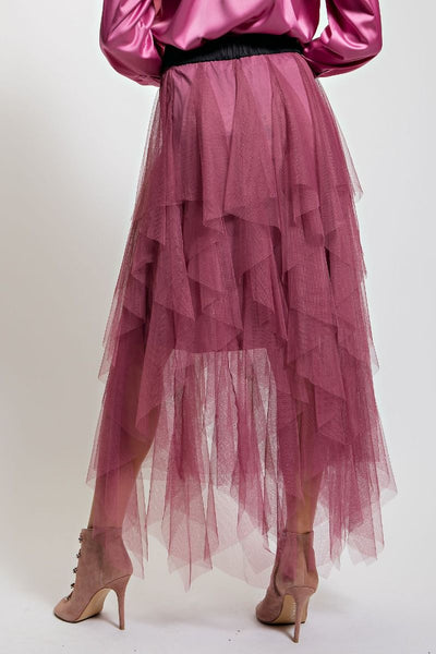 Tulle Tiered Skirt