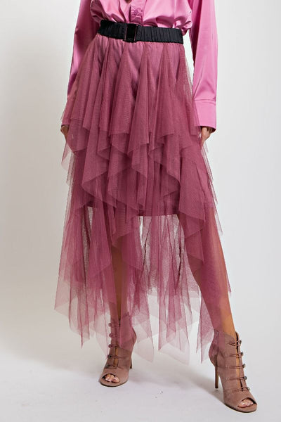 Tulle Tiered Skirt