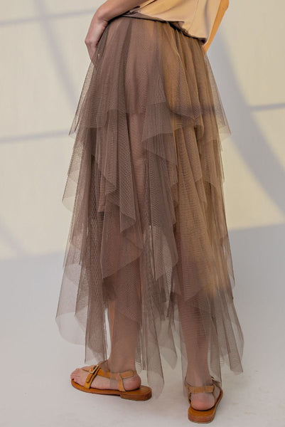 Tulle Tiered Skirt