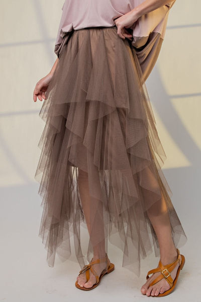 Tulle Tiered Skirt
