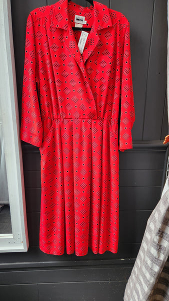 Leslie Fay Vintage Long Sleeve Dress