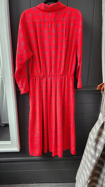 Leslie Fay Vintage Long Sleeve Dress