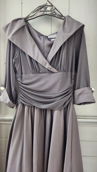Jessica Howard Black Swing Dress