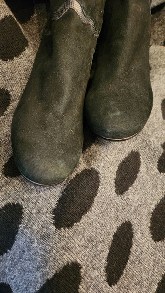 Cole Haan mid calf black boots