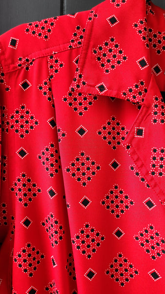 Leslie Fay Vintage Long Sleeve Dress