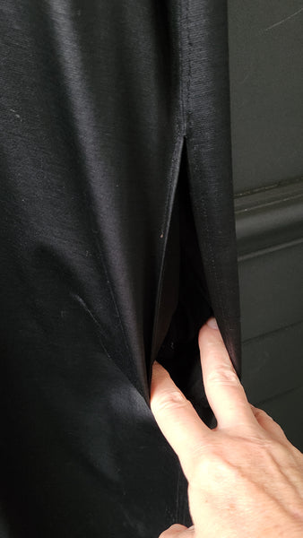 Helmet Lang Sleeveless Black cotton Dress