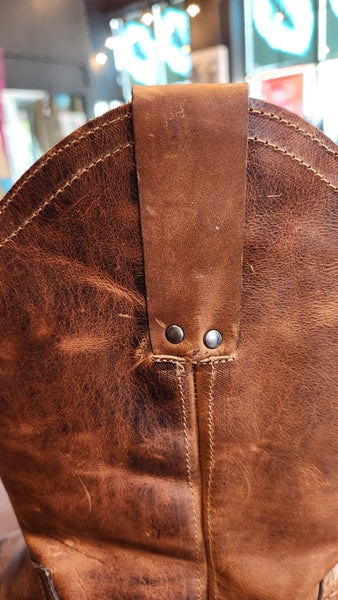 Eddie Bauer Brown Leather Cowboy Boots