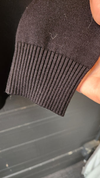 Jersey Stitch V-Neck Sweater