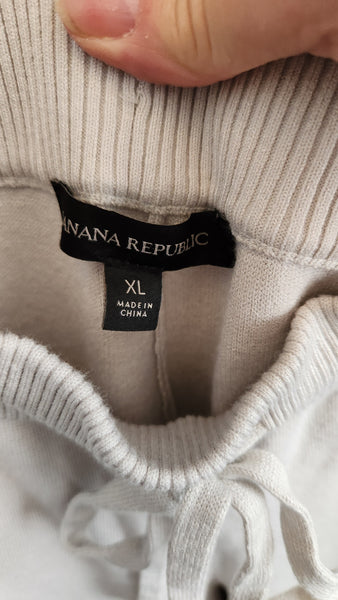 Banana Republic Ivory Knit Pants