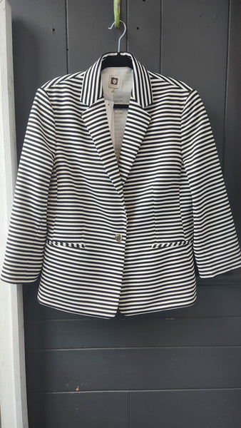 Anne Klein Stripe Blazer