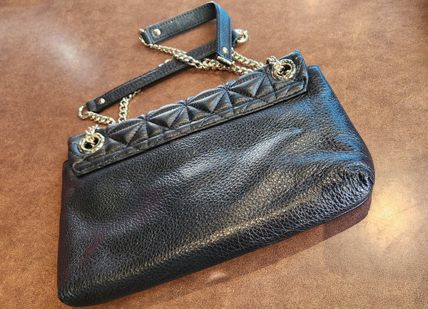 Kate Spade Black Quilted Leather Purse