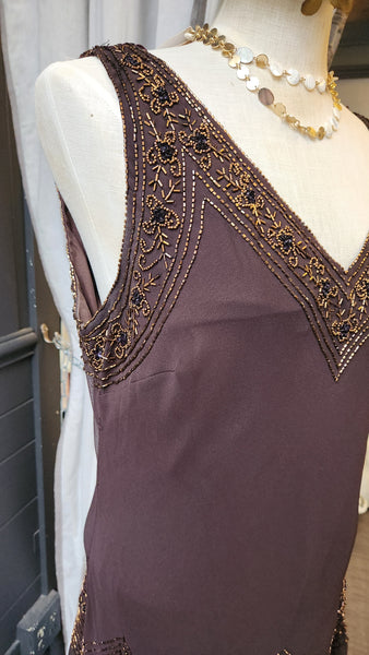 Dress Barn Sleeveless Flapper Style Dress