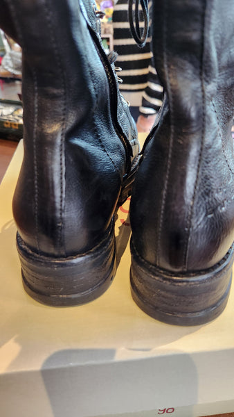 A.S. 98 Elliott Black Boots