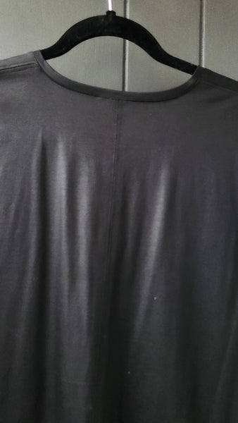 Helmet Lang Sleeveless Black cotton Dress