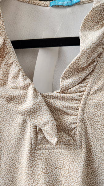 J McLaughlin Top with Ruffle Collar