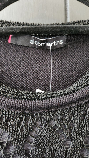 Aldomartins Black Heart Sweater