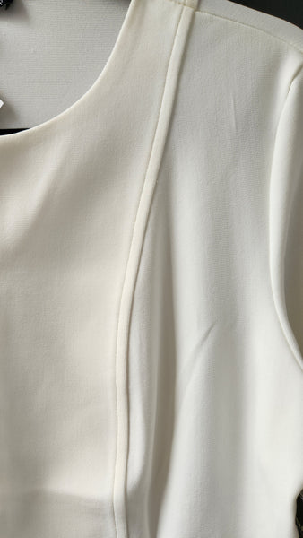 Boston Proper Cream Eyelet Jacket