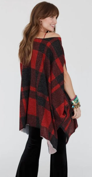 Plaid Oversize Tunic