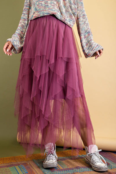 Tulle Tiered Skirt