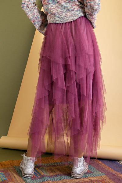 Tulle Tiered Skirt