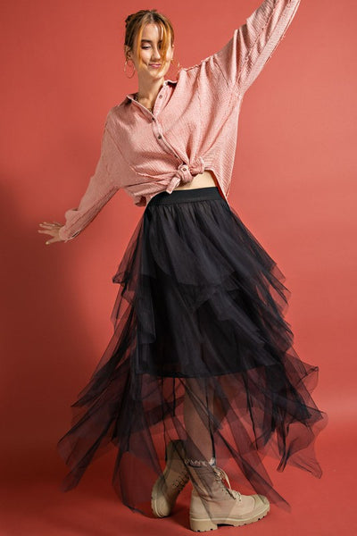 Tulle Tiered Skirt
