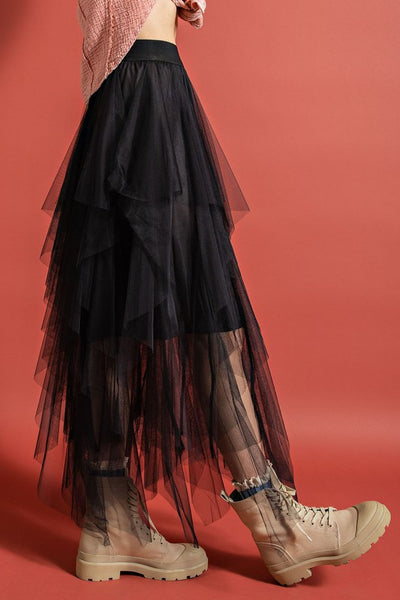 Tulle Tiered Skirt
