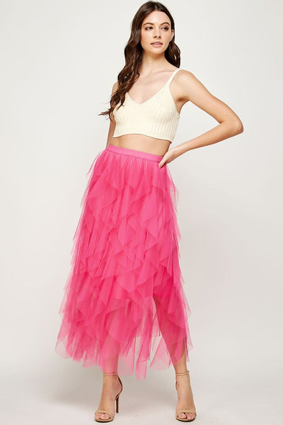 Tulle Tiered Skirt
