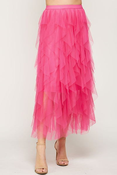 Tulle Tiered Skirt