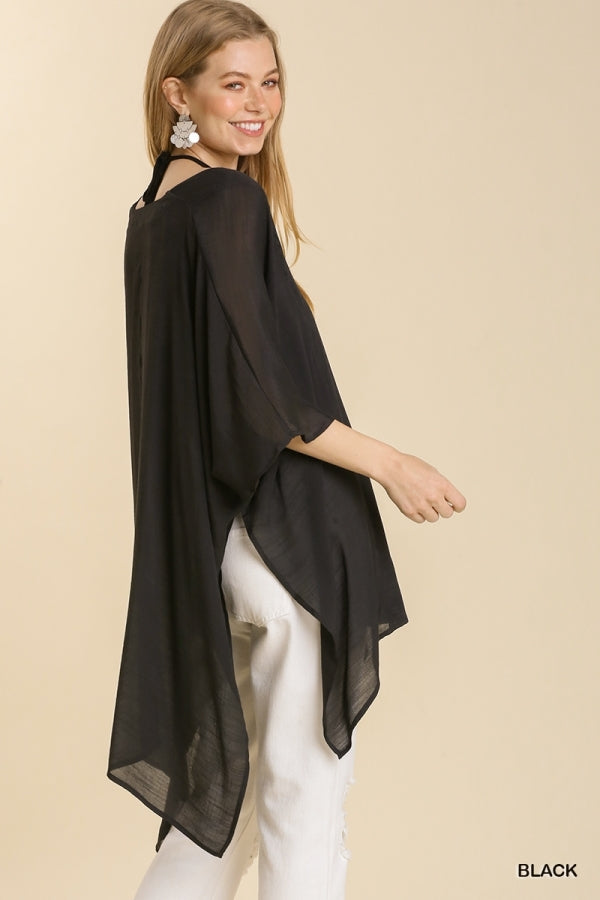 Gauze Kaftan Top