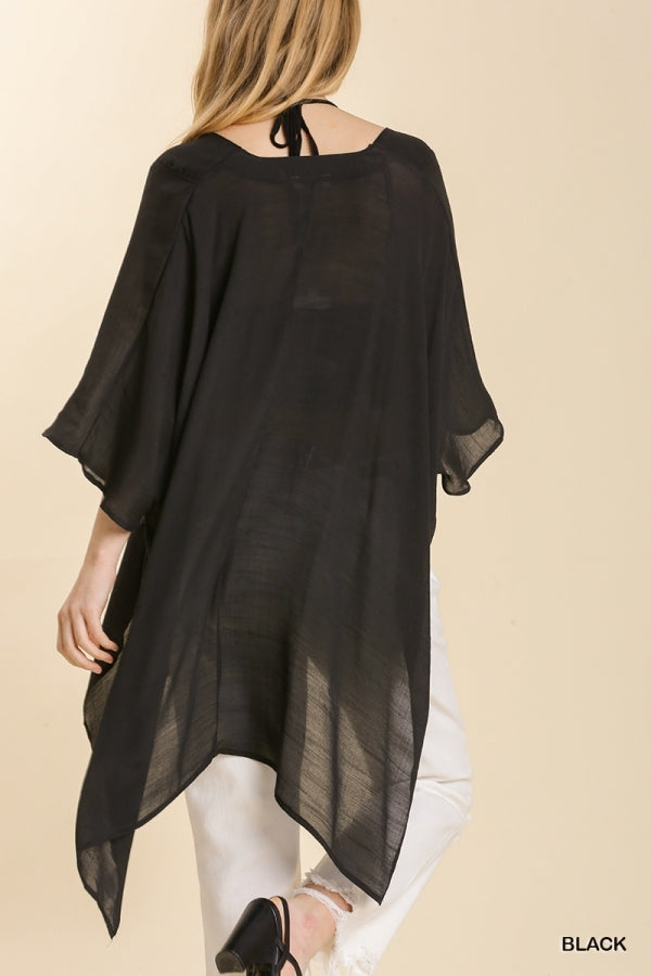 Gauze Kaftan Top