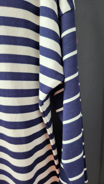 J Crew Long Sleeved Striped Dress