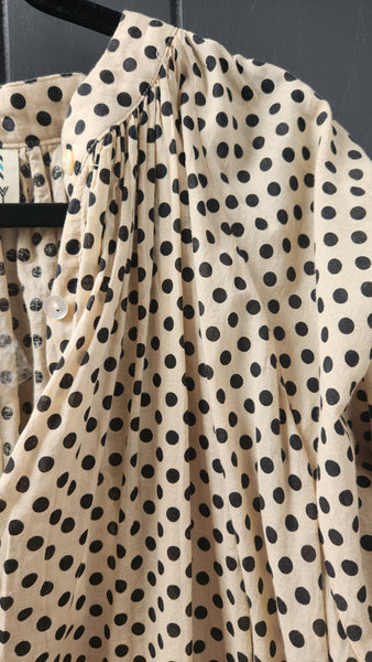 Polka Dot Maxi Dress