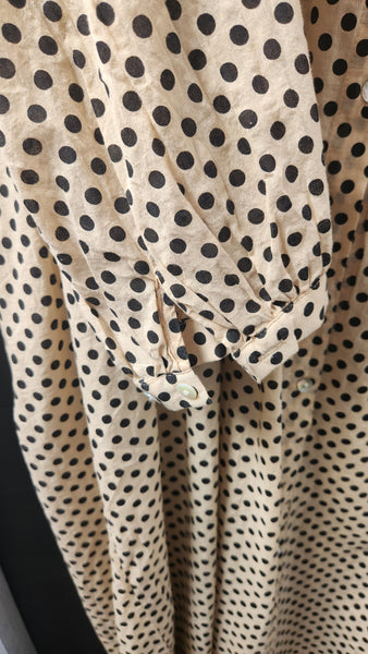 Polka Dot Maxi Dress