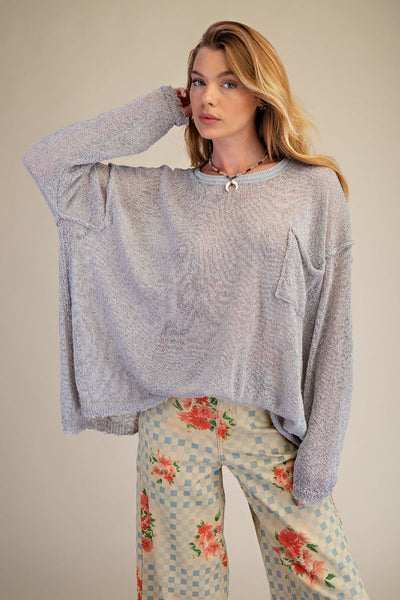 Lightweight Boxy Sweater
