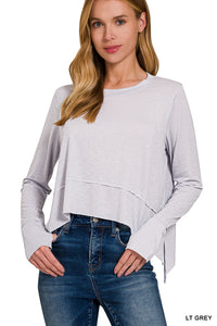 Long Sleeve Crop Top