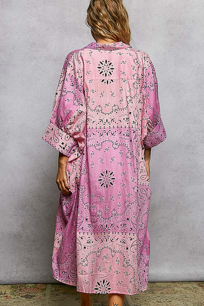 Oversize Shirt Dress