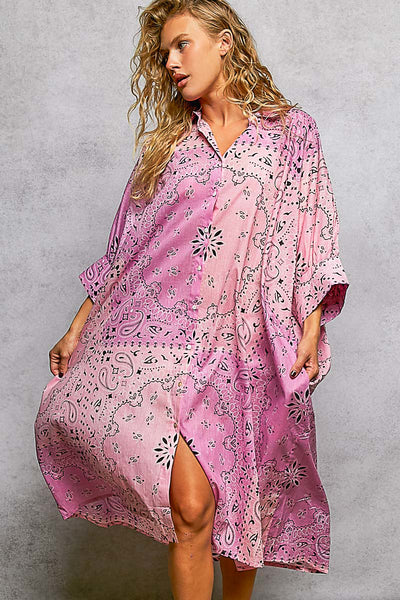 Oversize Shirt Dress