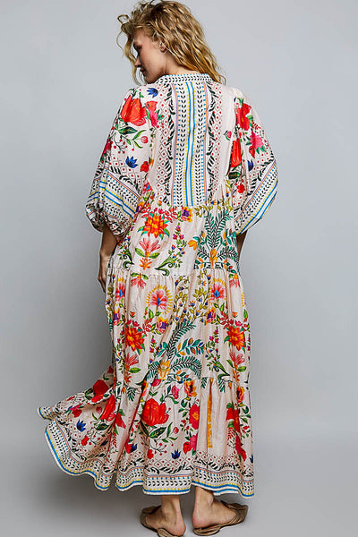 Vneck Kaftan