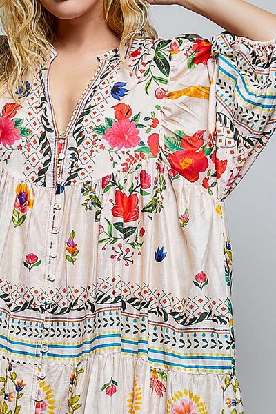 Vneck Kaftan