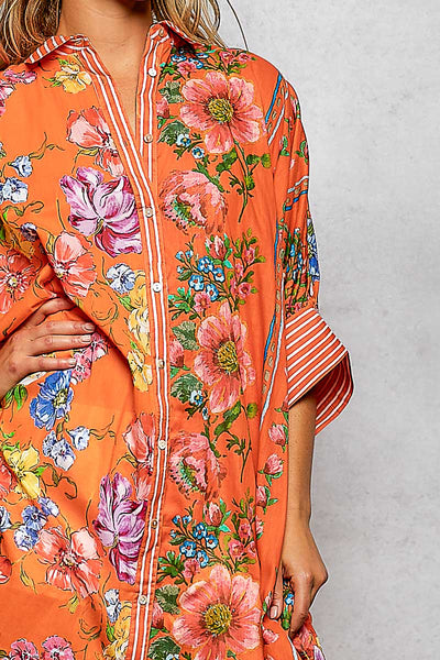 Oversize Shirt Dress