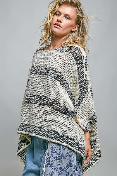 Stripe Oversize Top