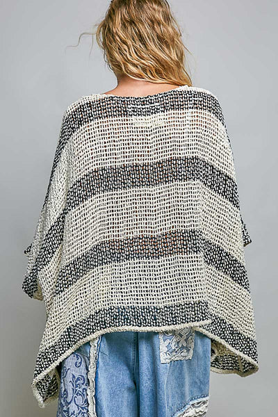 Stripe Oversize Top