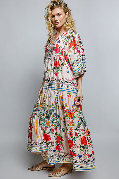 Vneck Kaftan