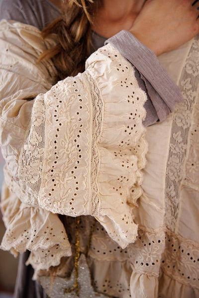 Eyelet Rosemary Blouse # 2186