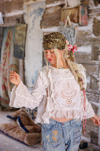Hermione Eyelet Blouse #2194