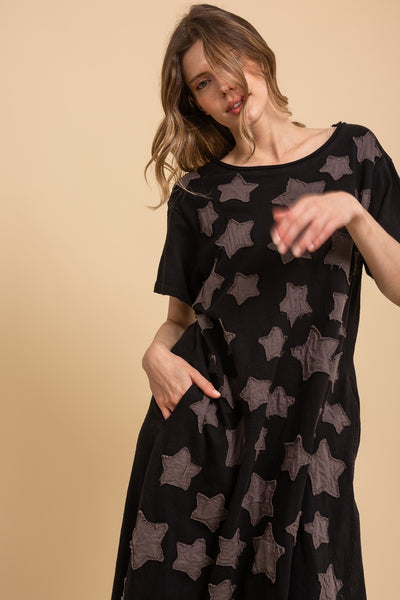 Star Patchwork Dress