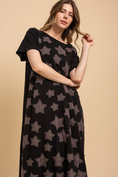 Star Patchwork Dress